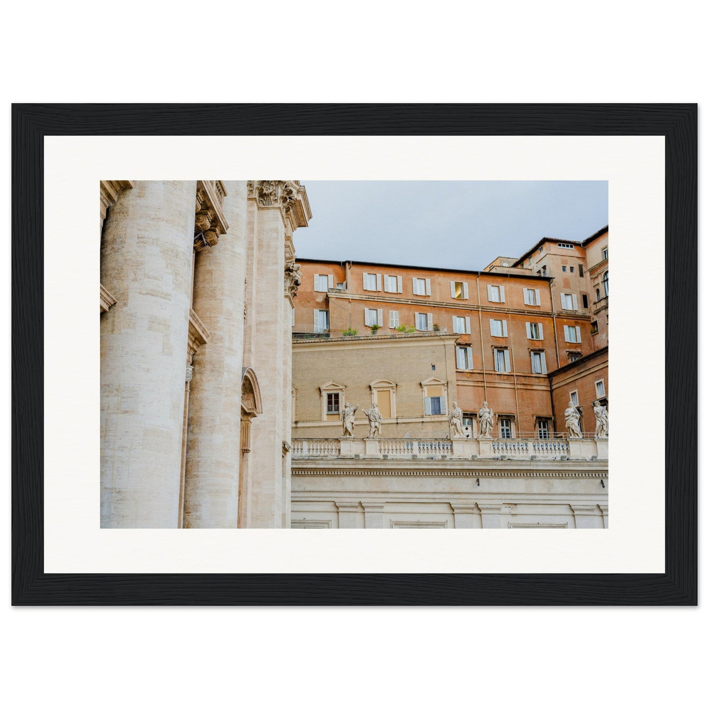 Saints at St. Peter's Square Framed