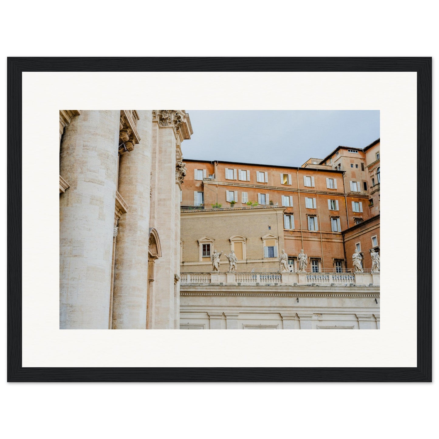 Saints at St. Peter's Square Framed