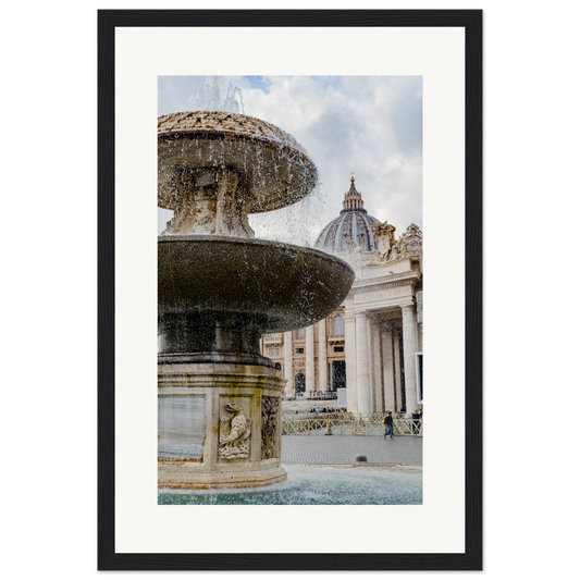 Maderno's Fountain Framed