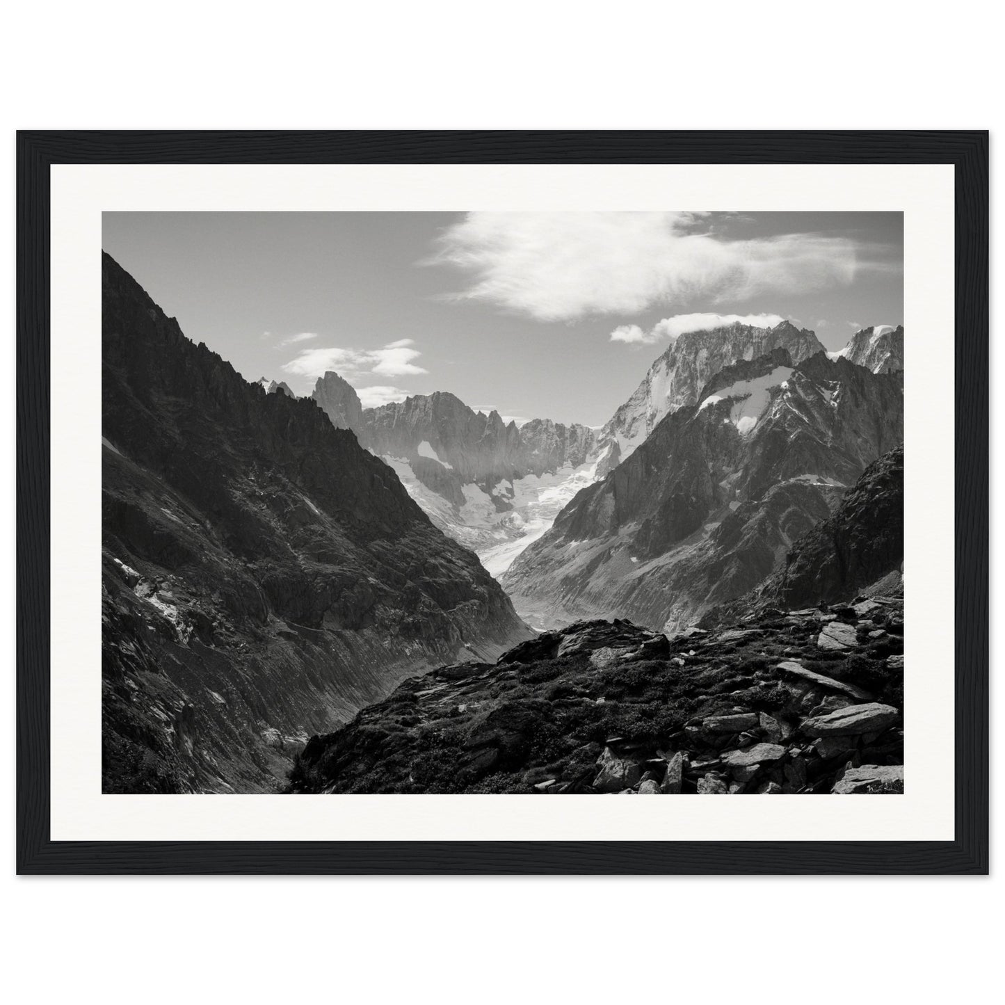 Perspectives du Glacier de Argentière