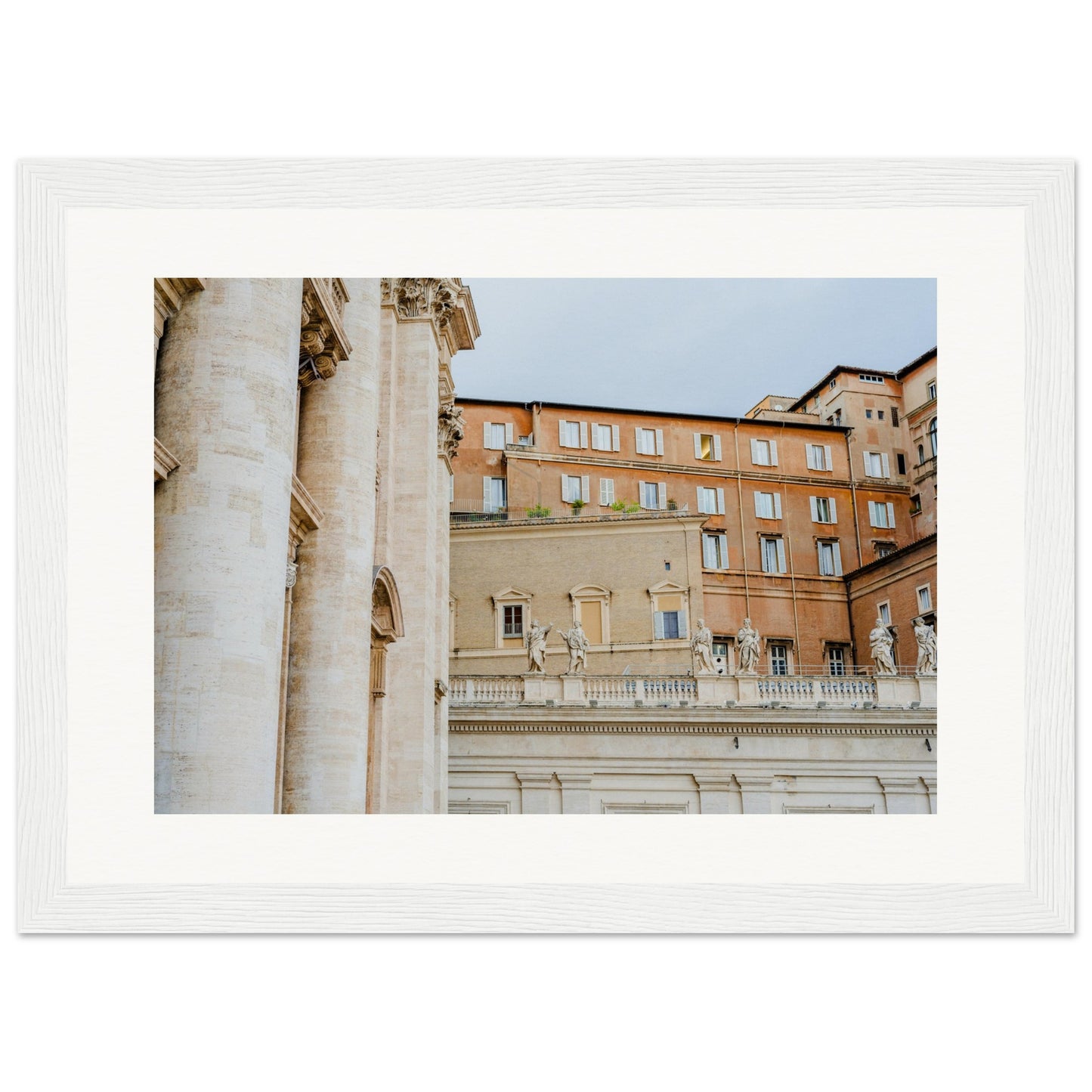 Saints at St. Peter's Square Framed