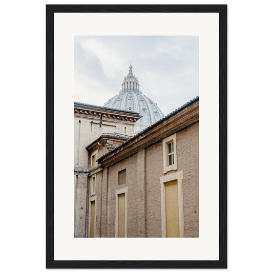 From a Vatican Window Framed