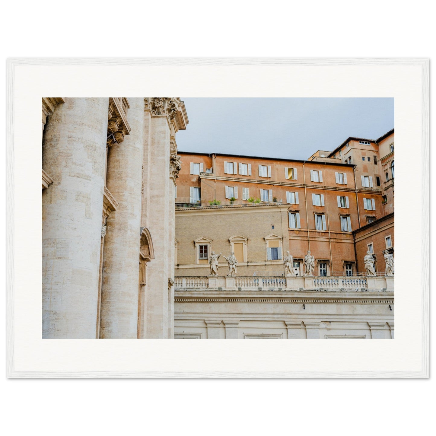 Saints at St. Peter's Square Framed
