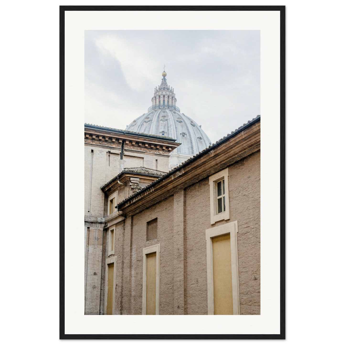 From a Vatican Window Framed