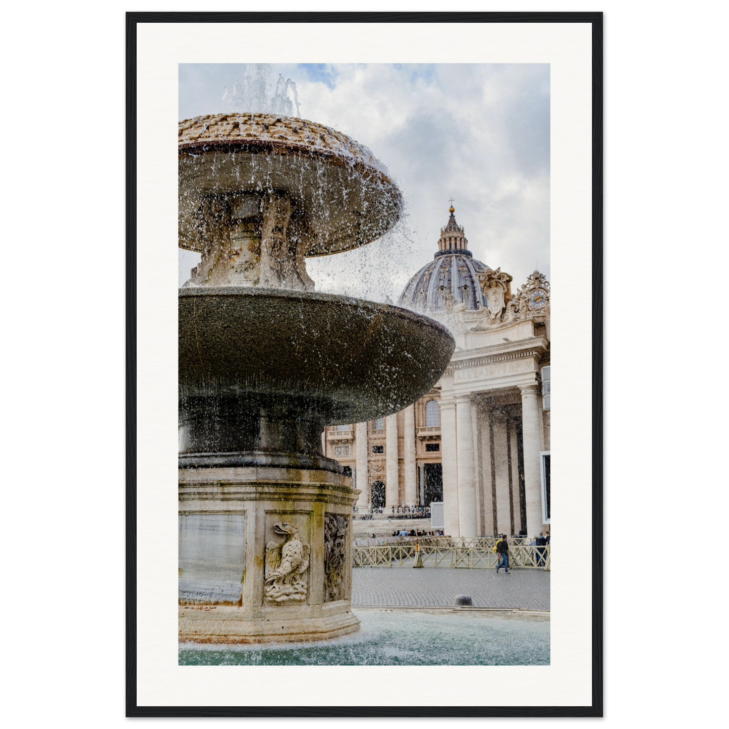 Maderno's Fountain Framed