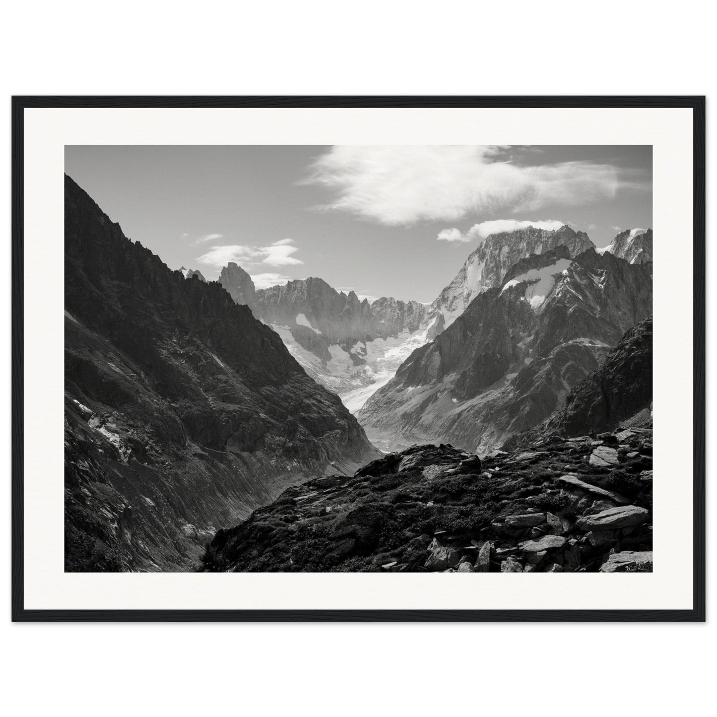 Perspectives du Glacier de Argentière